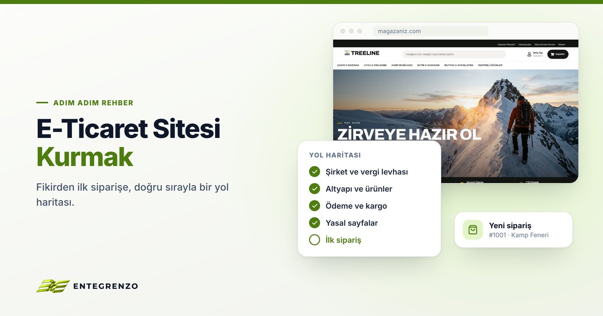 E-Ticaret Sitesi Kurmak: Fikirden İlk Siparişe Adım Adım